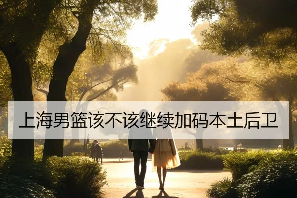 上海男篮该不该继续加码本土后卫